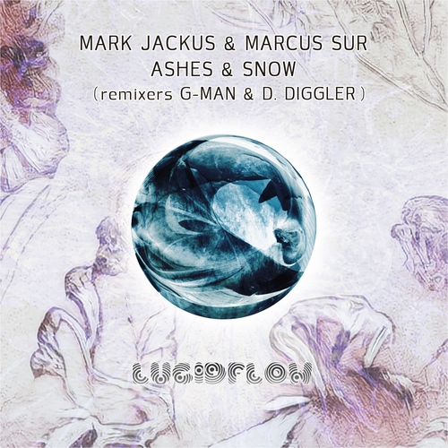 Mark Jackus & Marcus Sur (D. Diggler, G-Man aka Gez Varley Remixes) - Ashes & Snow - Lucidflow LF262 (22.7. Beatport 5.8. all shops) artwork