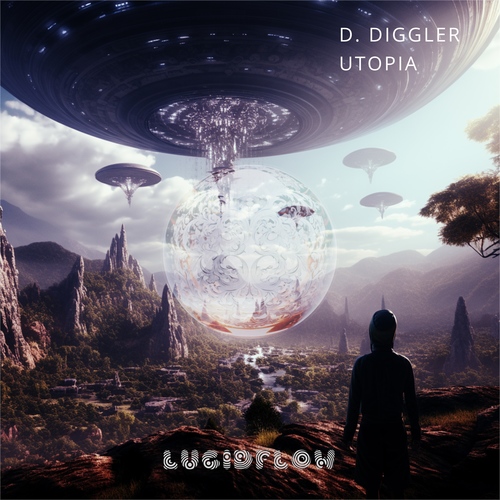 D. Diggler - Utopia - Lucidflow LF308 (9.2. beatport excl., 23.2. all shops) artwork