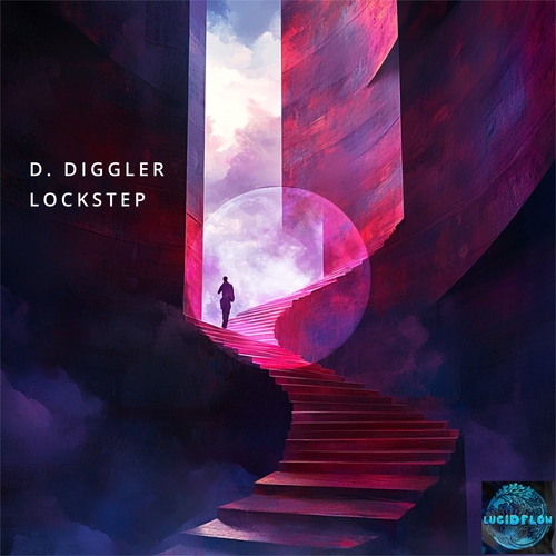 LF332 D. Diggler - Lockstep - Lucidflow (27-12-2024 presale beatport, 24-01-2025 all shops) artwork